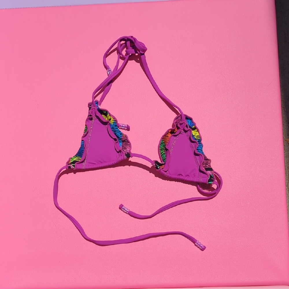 Salty Mermaid Vibrant Bikini Top